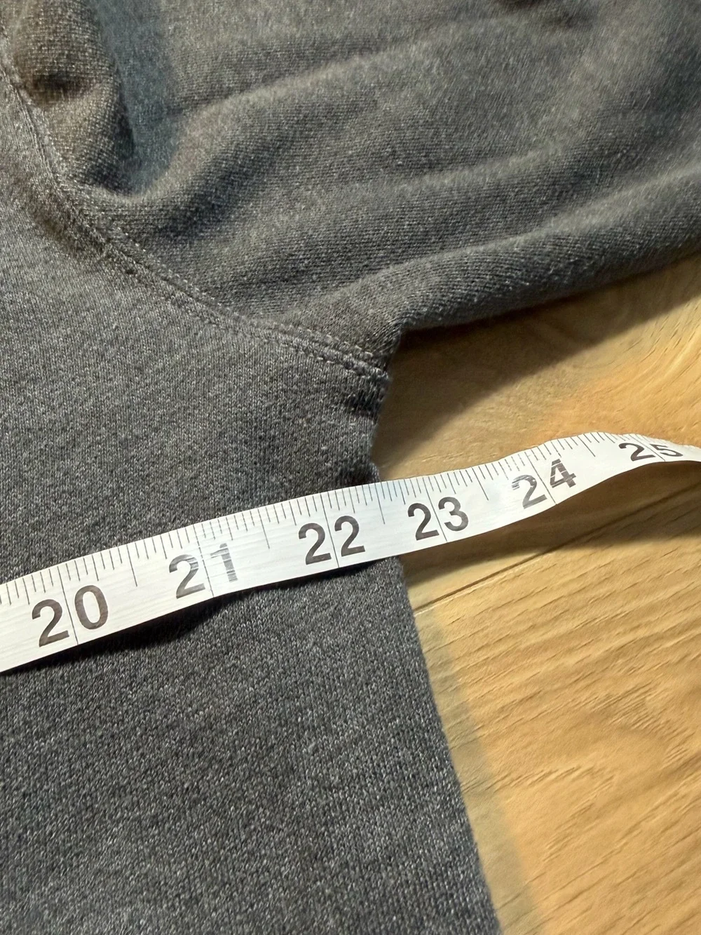 Aeropostale Dark Grey Crewneck Hoodie with Floral 'AERO' Logo
